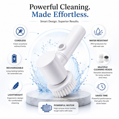 ScrubLab™ Multifunctional Handheld Scrubber